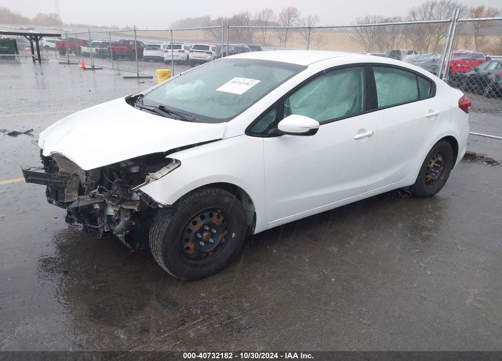2017 KIA FORTE LX VIN: 3KPFL4A74HE107897