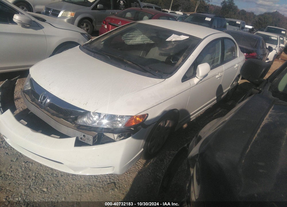 2011 HONDA CIVIC LX VIN: 19XFA1F58BE039946