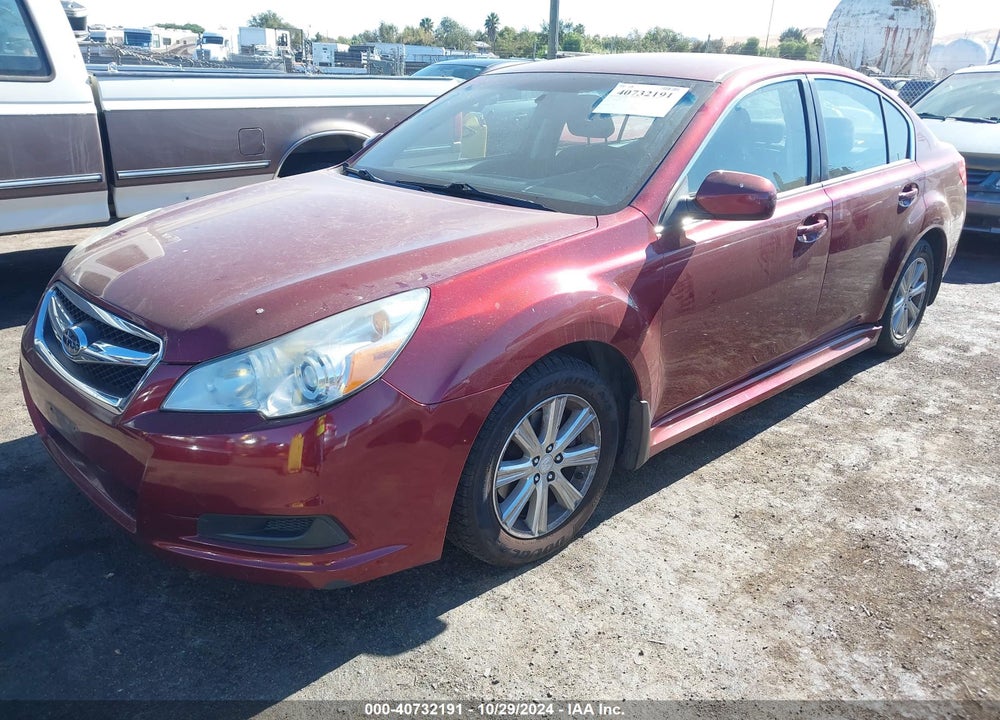 2011 SUBARU LEGACY 2.5I PREMIUM VIN: 4S3BMBC62B3255081