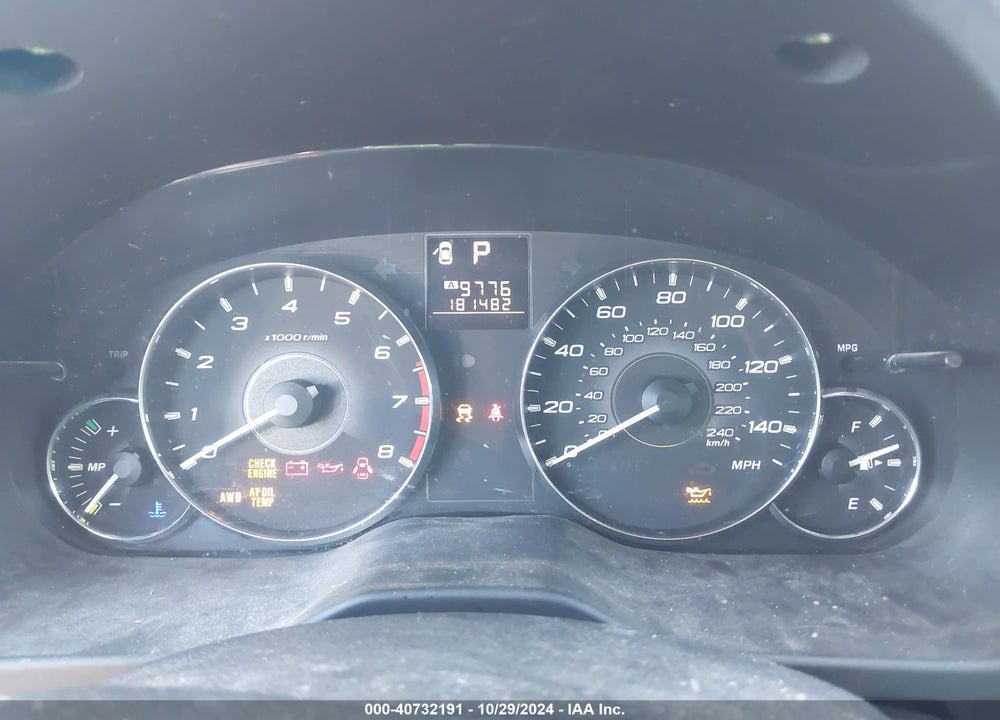 2011 SUBARU LEGACY 2.5I PREMIUM VIN: 4S3BMBC62B3255081