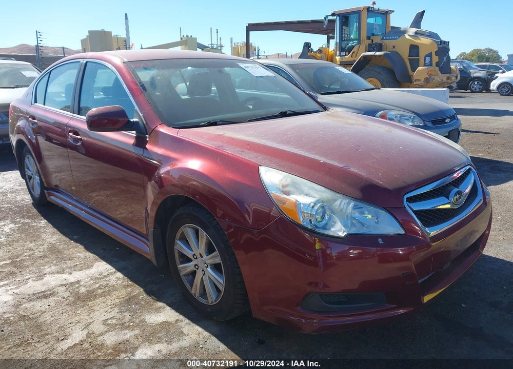 2011 SUBARU LEGACY 2.5I PREMIUM VIN: 4S3BMBC62B3255081
