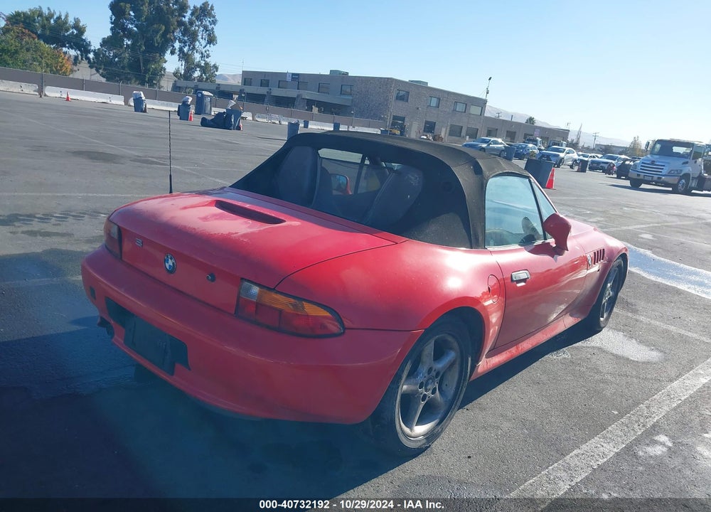 1998 BMW Z3 2.8 VIN: 4USCJ332XWLB63056