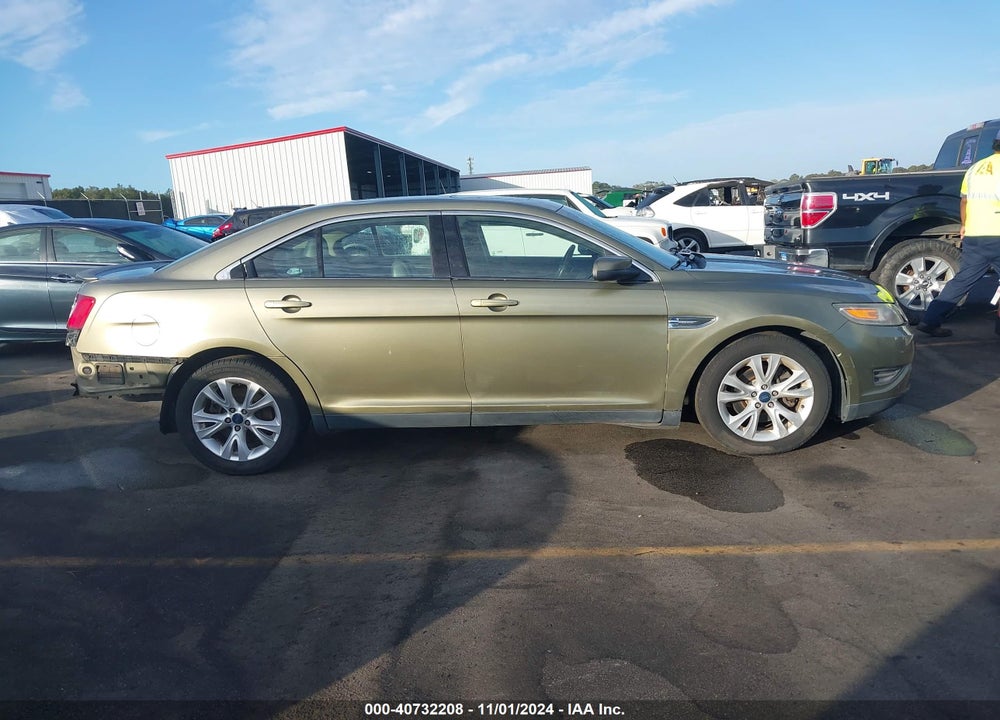 2012 FORD TAURUS SEL VIN: 1FAHP2EW1CG138252