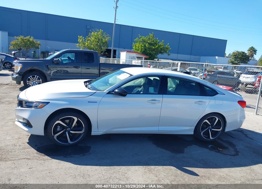 2022 HONDA ACCORD HYBRID SPORT VIN: 1HGCV3F26NA044872