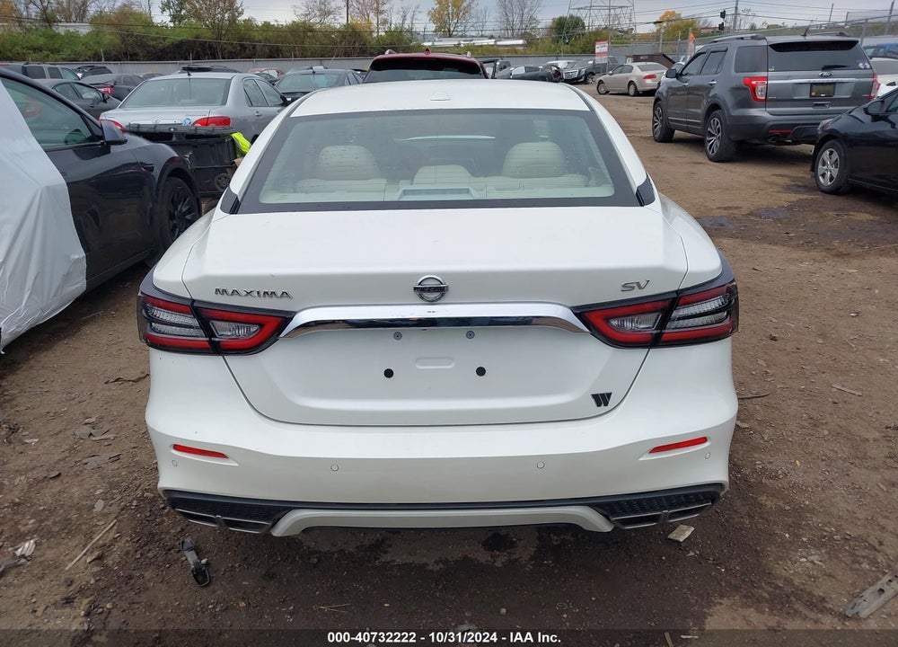 2022 NISSAN MAXIMA SV XTRONIC CVT VIN: 1N4AA6CV1NC507836