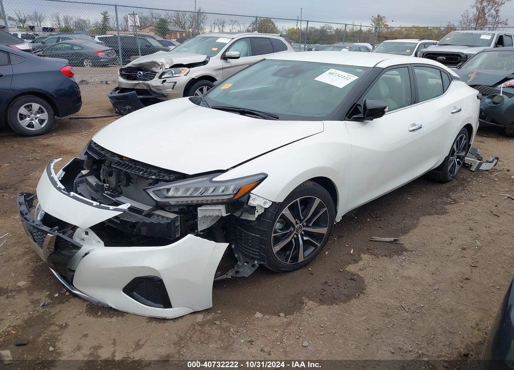 2022 NISSAN MAXIMA SV XTRONIC CVT VIN: 1N4AA6CV1NC507836