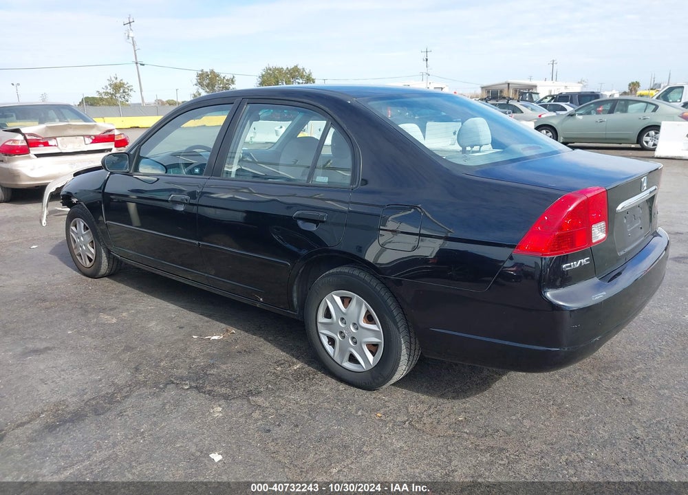2003 HONDA CIVIC LX VIN: 1HGES16523L035247