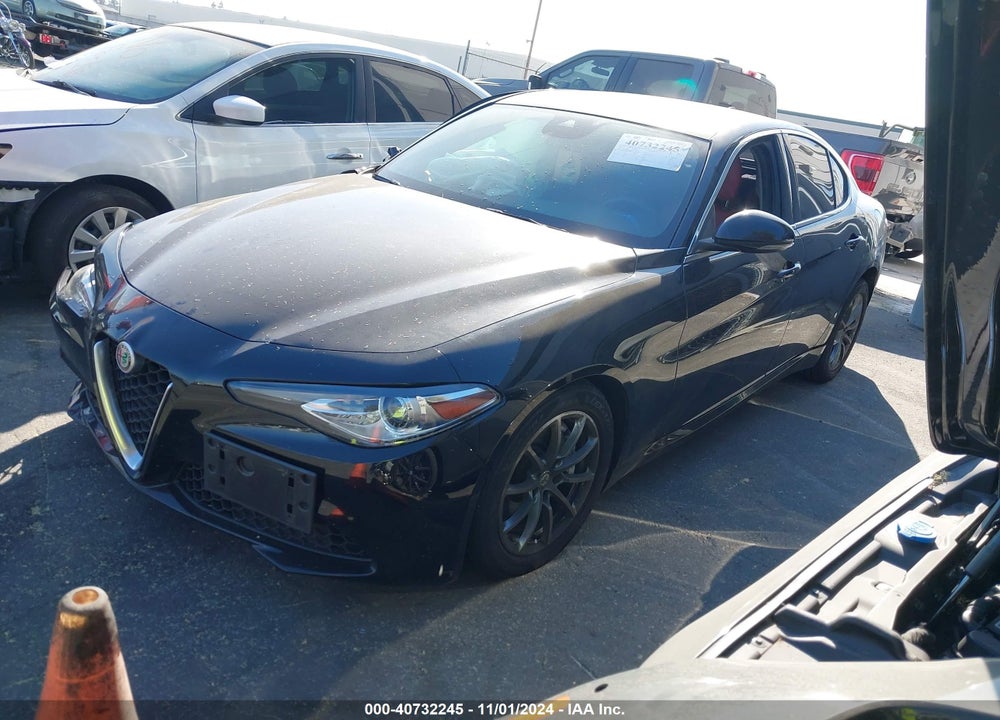 2020 ALFA ROMEO GIULIA RWD VIN: ZARFAMAN3L7636339