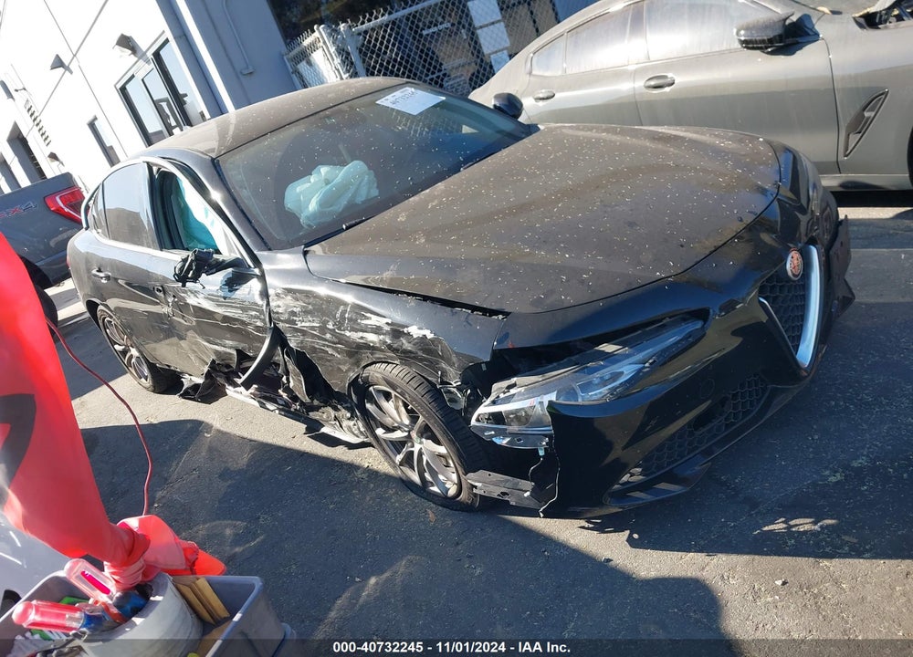 2020 ALFA ROMEO GIULIA RWD VIN: ZARFAMAN3L7636339