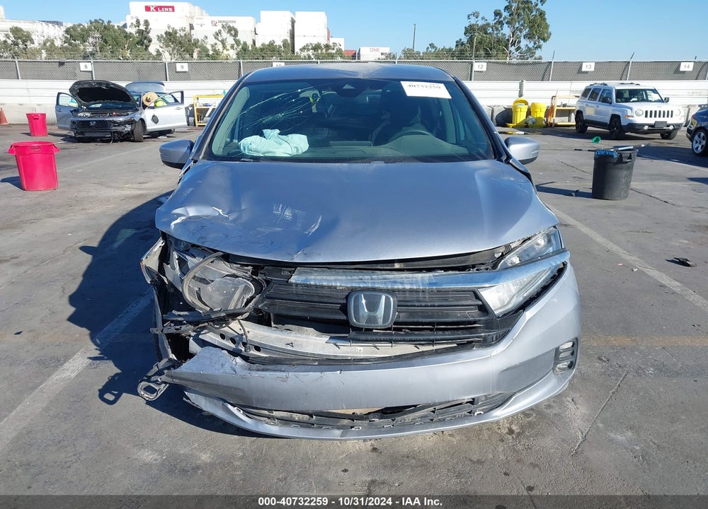 2022 HONDA ODYSSEY EX VIN: 5FNRL6H5XNB009430