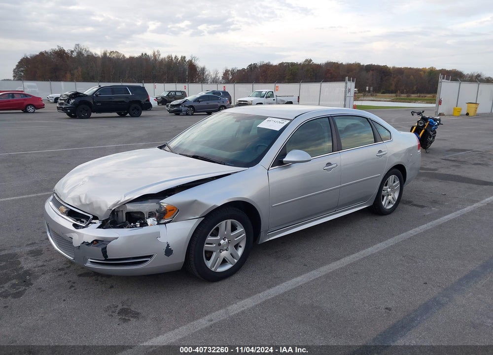 2013 CHEVROLET IMPALA LT VIN: 2G1WG5E33D1260451