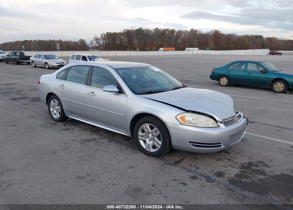 2013 CHEVROLET IMPALA LT VIN: 2G1WG5E33D1260451