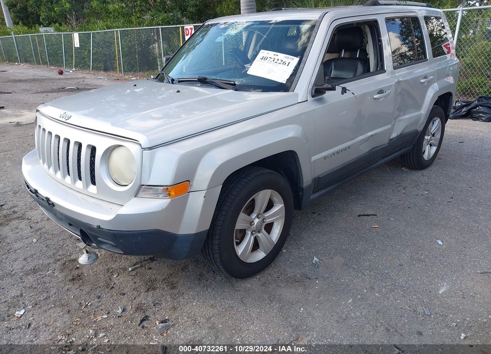 2013 JEEP PATRIOT LIMITED VIN: 1C4NJPCB3DD102495