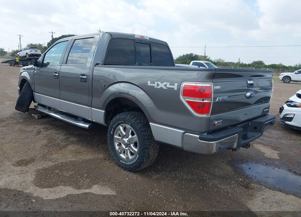 2013 FORD F-150 XLT VIN: 1FTFW1EFXDKF25220