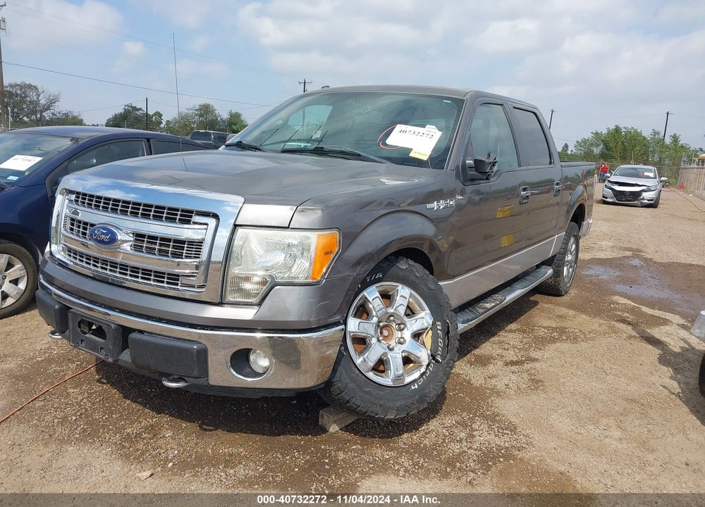 2013 FORD F-150 XLT VIN: 1FTFW1EFXDKF25220