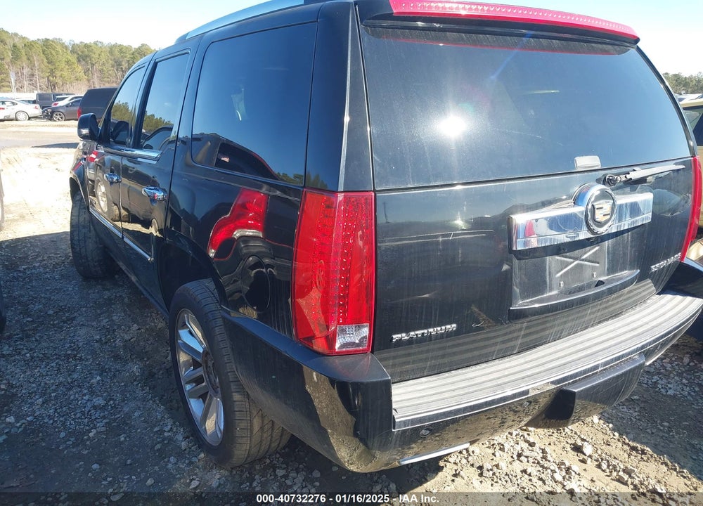 2013 CADILLAC ESCALADE PLATINUM EDITION VIN: 1GYS3DEF3DR230129