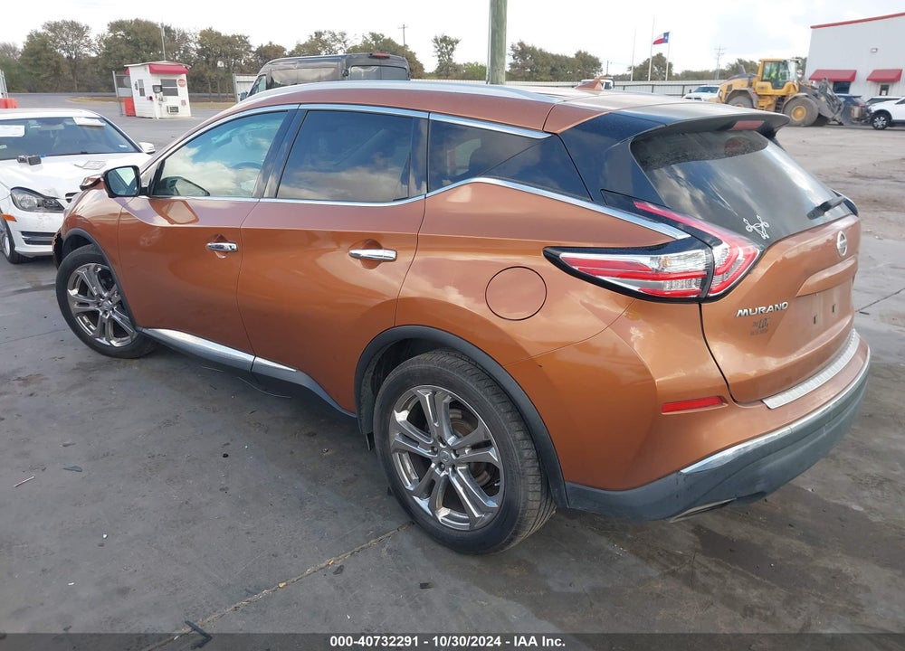 2015 NISSAN MURANO PLATINUM/S/SL/SV VIN: 5N1AZ2MH6FN237833