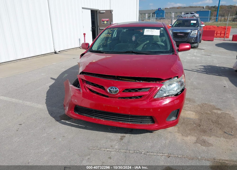 2011 TOYOTA COROLLA LE VIN: 2T1BU4EE6BC552314