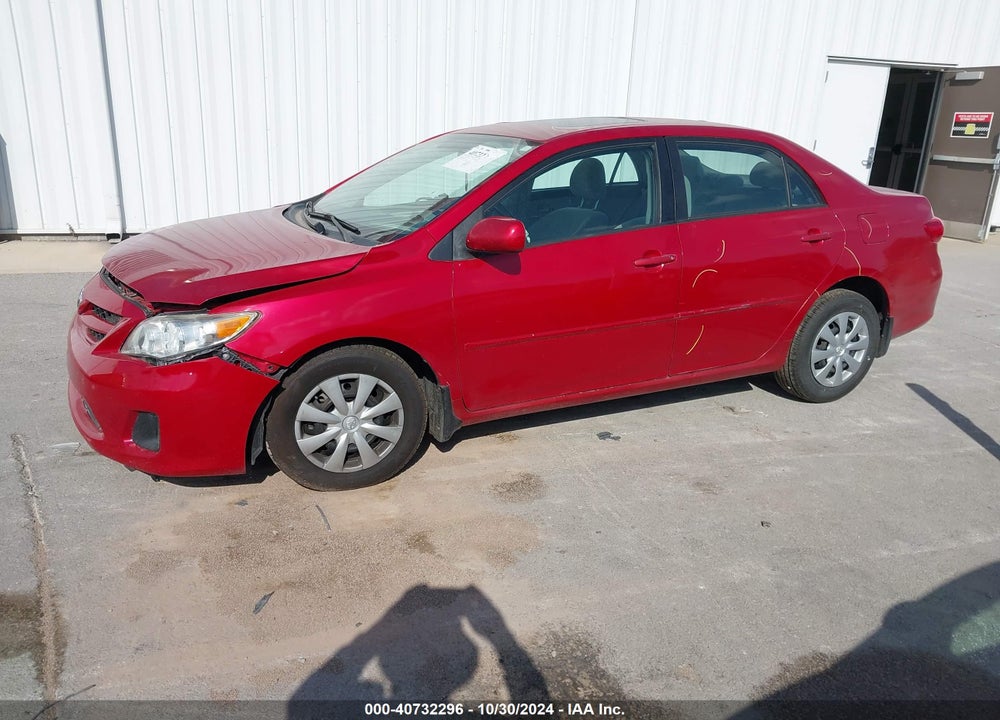 2011 TOYOTA COROLLA LE VIN: 2T1BU4EE6BC552314