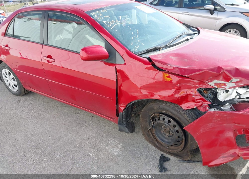 2011 TOYOTA COROLLA LE VIN: 2T1BU4EE6BC552314