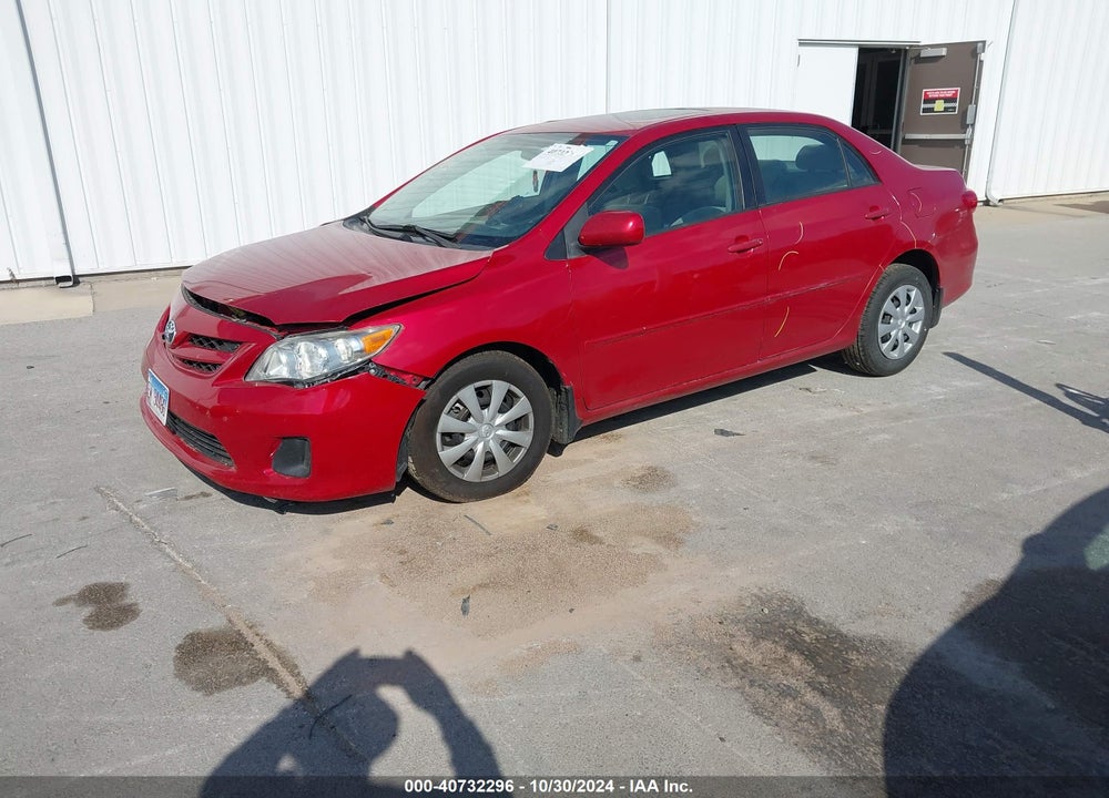 2011 TOYOTA COROLLA LE VIN: 2T1BU4EE6BC552314