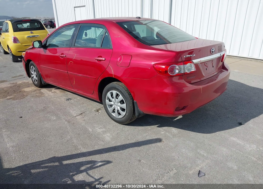 2011 TOYOTA COROLLA LE VIN: 2T1BU4EE6BC552314