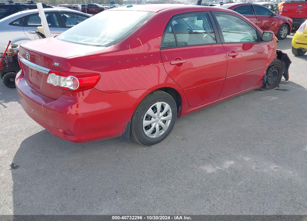 2011 TOYOTA COROLLA LE VIN: 2T1BU4EE6BC552314
