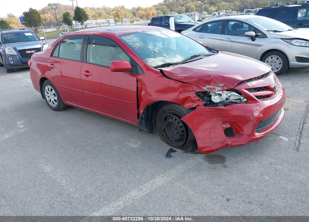 2011 TOYOTA COROLLA LE VIN: 2T1BU4EE6BC552314