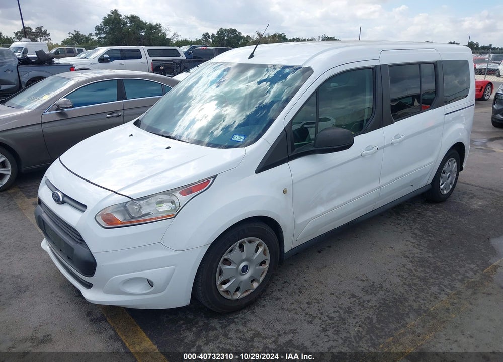 2016 FORD TRANSIT CONNECT XLT VIN: NM0GS9F7XG1283476