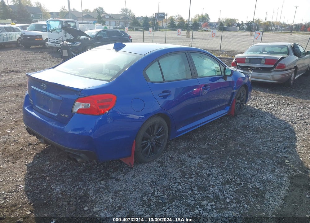 2019 SUBARU WRX VIN: JF1VA1A64K9820484