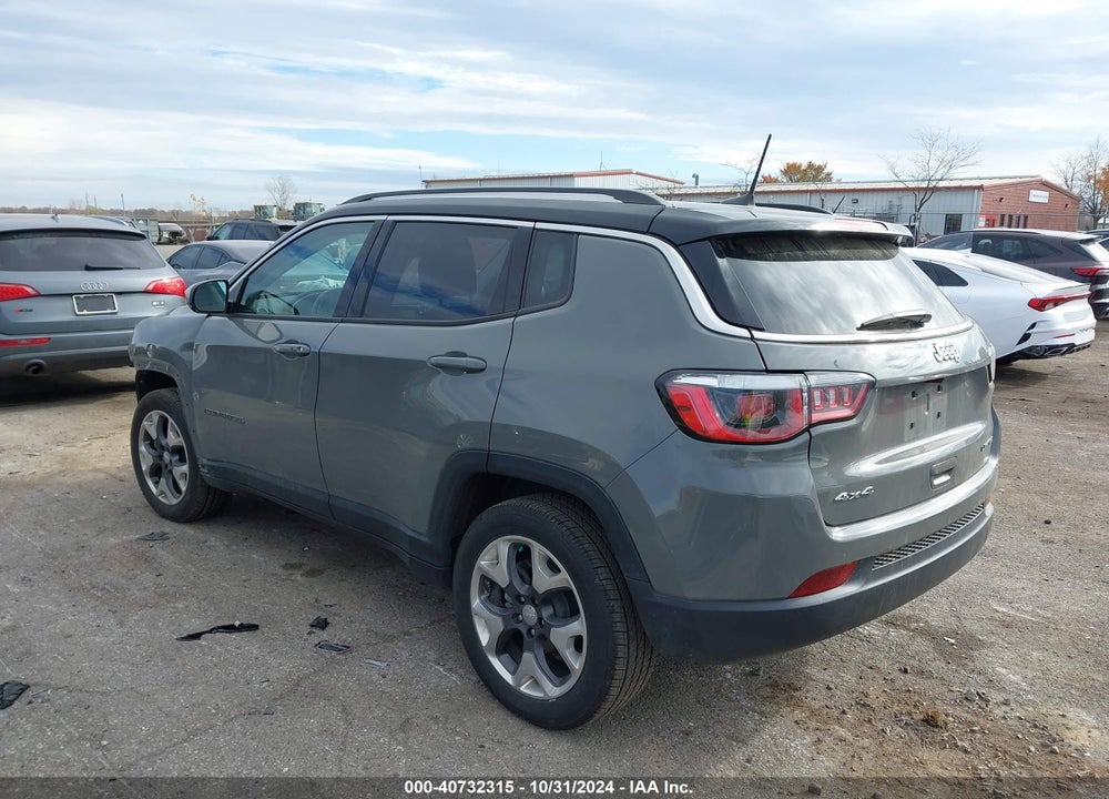 2020 JEEP COMPASS LIMITED 4X4 VIN: 3C4NJDCB9LT128042