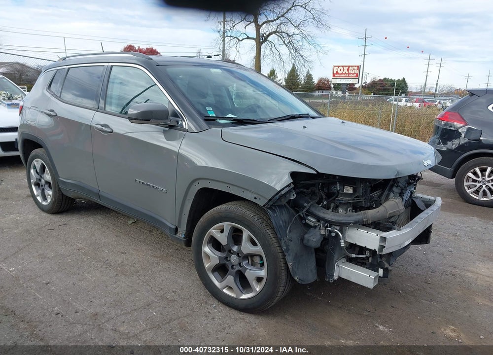 2020 JEEP COMPASS LIMITED 4X4 VIN: 3C4NJDCB9LT128042
