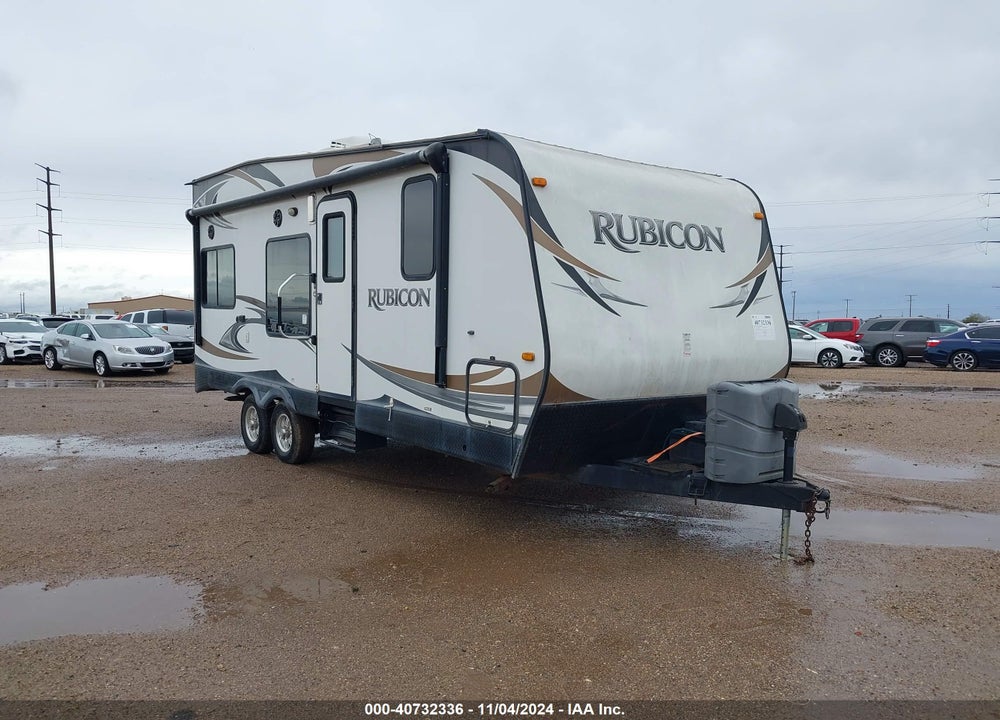 2014 DUTCHMAN RUBICON 26' BUMPER PULL VIN: 47CTRBM27EM452441