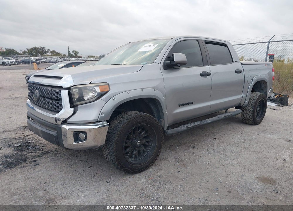2018 TOYOTA TUNDRA SR5 4.6L V8 VIN: 5TFEM5F19JX122971