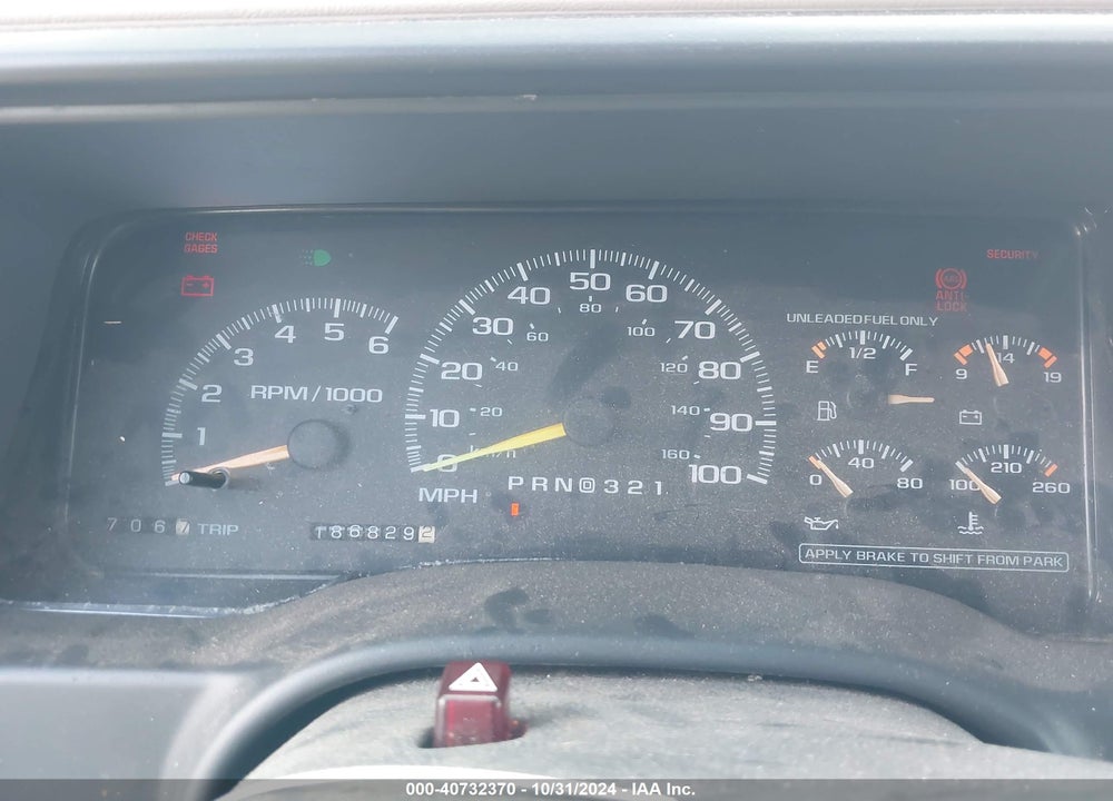 1999 CHEVROLET TAHOE LT VIN: 1GNEC13R0XJ517825
