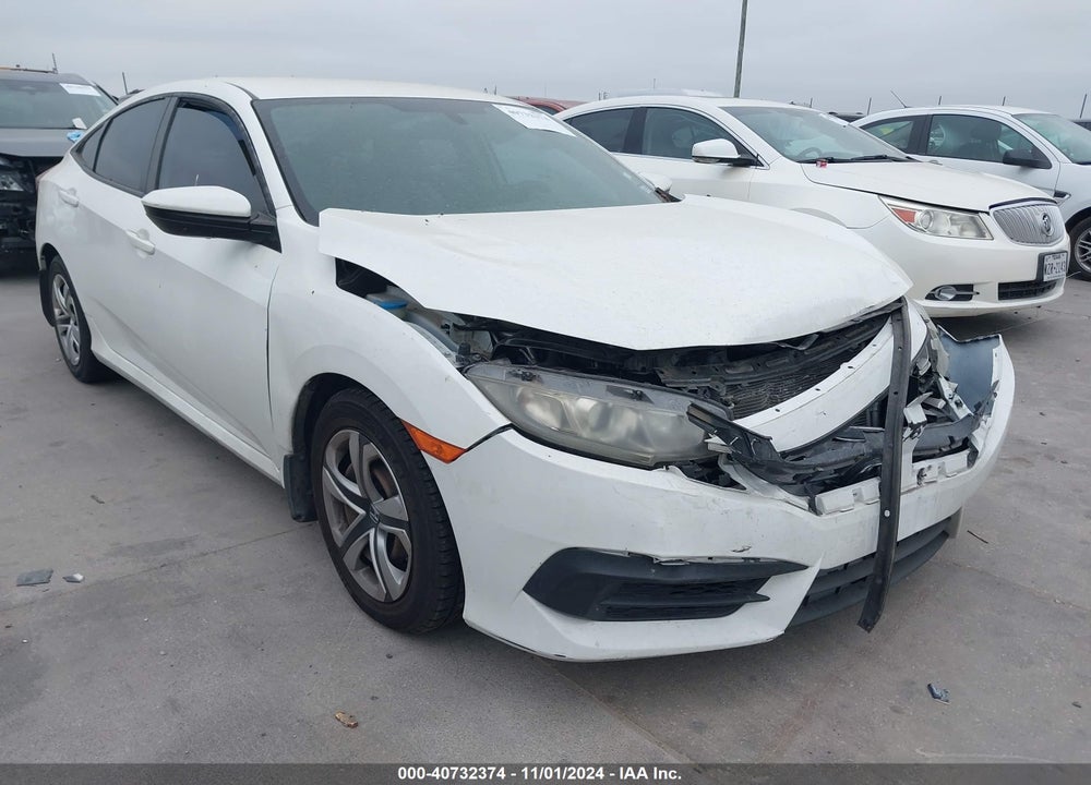2016 HONDA CIVIC LX VIN: 19XFC2F55GE026143