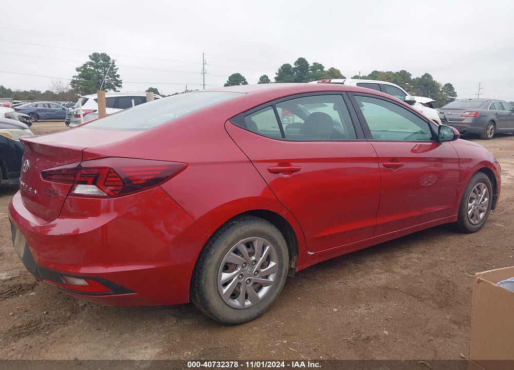 2020 HYUNDAI ELANTRA SE VIN: KMHD74LFXLU981189