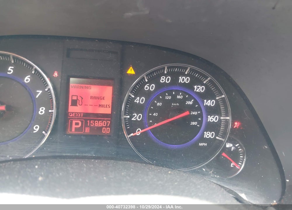 2011 INFINITI FX35 VIN: JN8AS1MU7BM111145