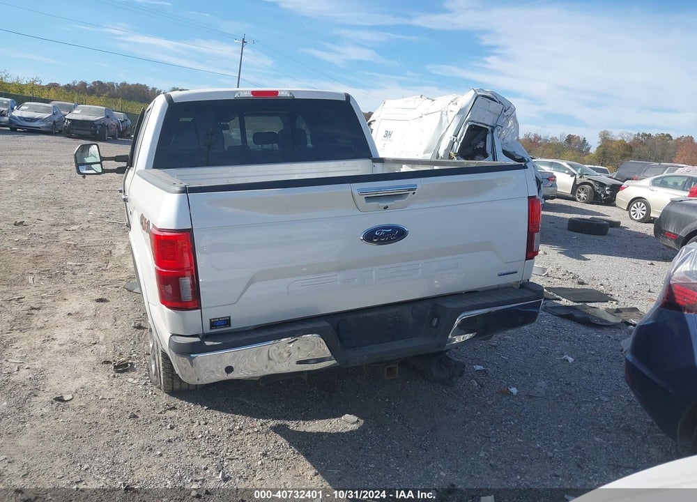 2019 FORD F-150 LARIAT VIN: 1FTEW1E41KFB21528