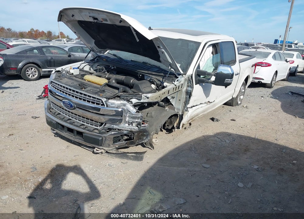 2019 FORD F-150 LARIAT VIN: 1FTEW1E41KFB21528