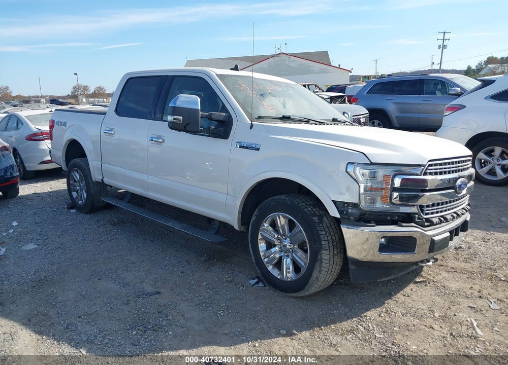 2019 FORD F-150 LARIAT VIN: 1FTEW1E41KFB21528