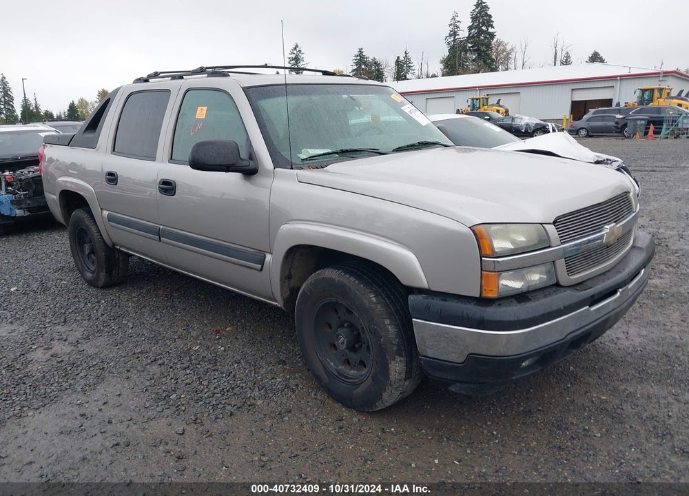 2005 CHEVROLET AVALANCHE 1500 Z66 VIN: 3GNEC12Z05G172781