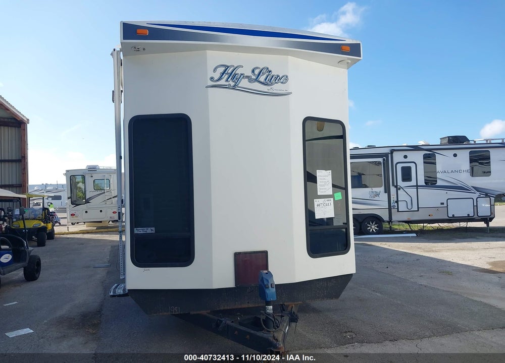 2018 HL ENTERPRISE INC TRAVEL TRAILER VIN: 54ABA382XJE001991