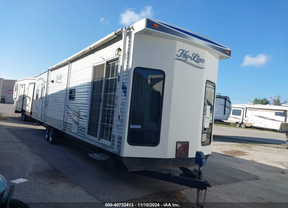 2018 HL ENTERPRISE INC TRAVEL TRAILER VIN: 54ABA382XJE001991