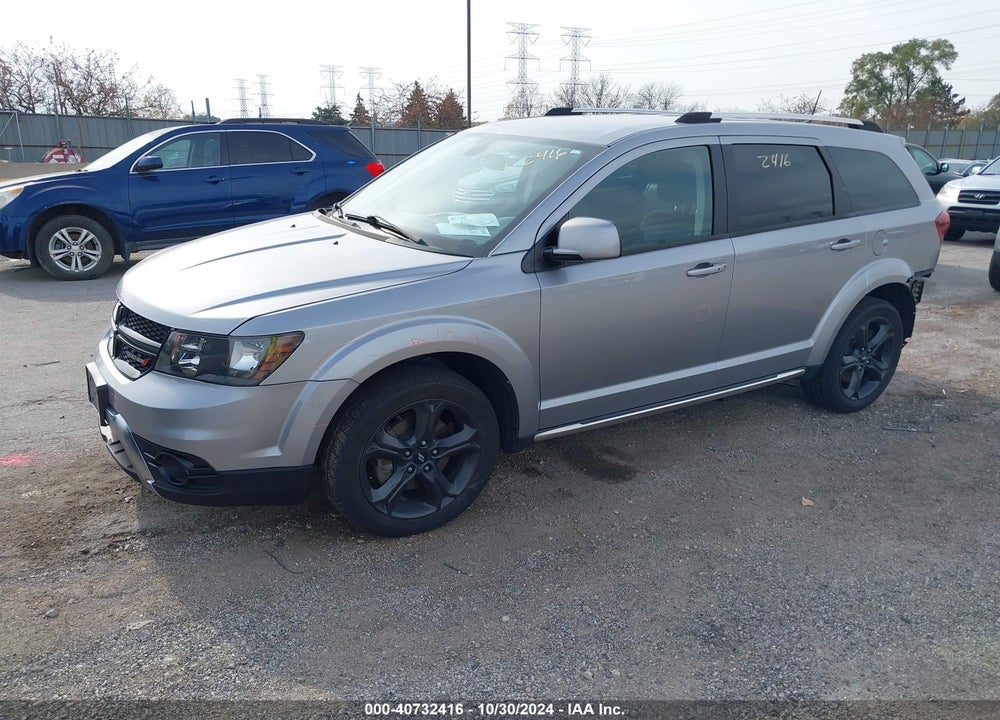 2018 DODGE JOURNEY CROSSROAD AWD VIN: 3C4PDDGG6JT523718