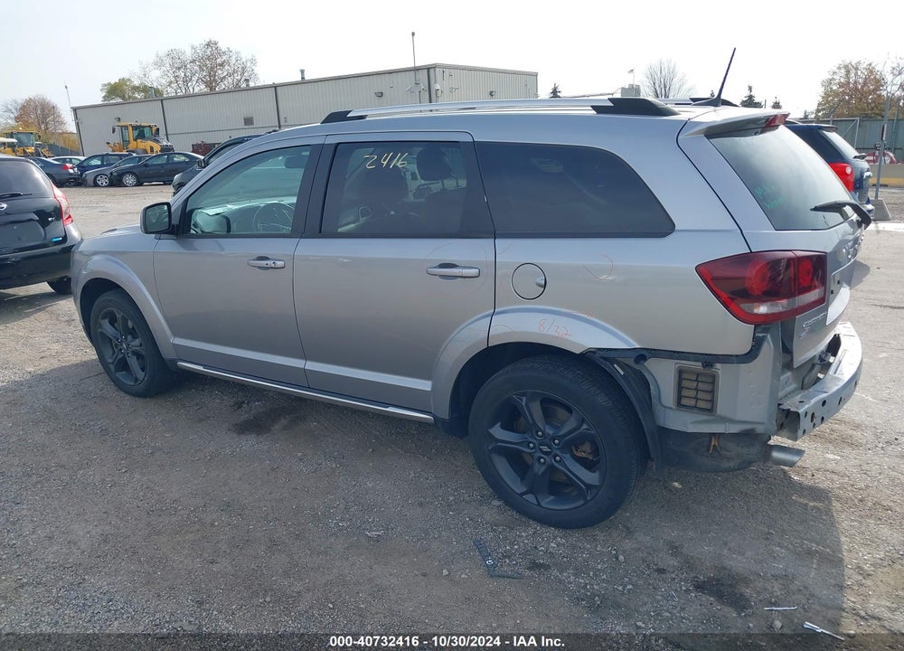 2018 DODGE JOURNEY CROSSROAD AWD VIN: 3C4PDDGG6JT523718
