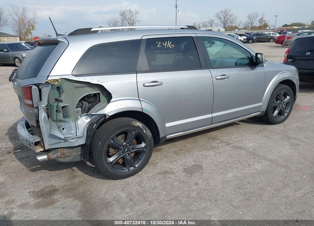 2018 DODGE JOURNEY CROSSROAD AWD VIN: 3C4PDDGG6JT523718
