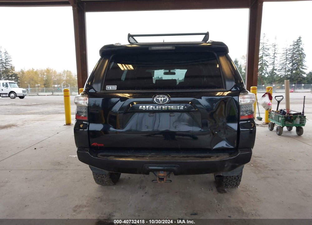 2016 TOYOTA 4RUNNER SR5 VIN: JTEBU5JR6G5285058