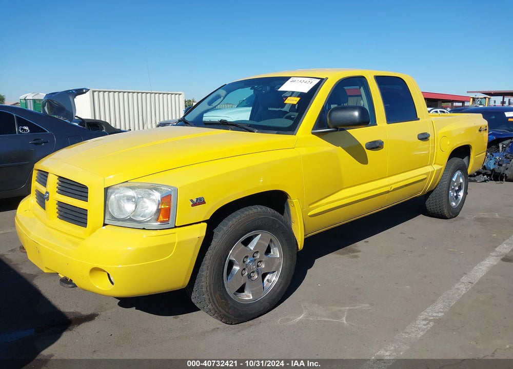 2006 DODGE DAKOTA SLT VIN: 1D7HW48J46S584508
