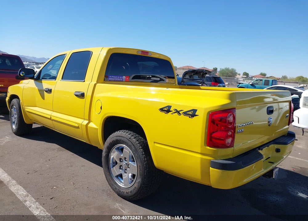2006 DODGE DAKOTA SLT VIN: 1D7HW48J46S584508